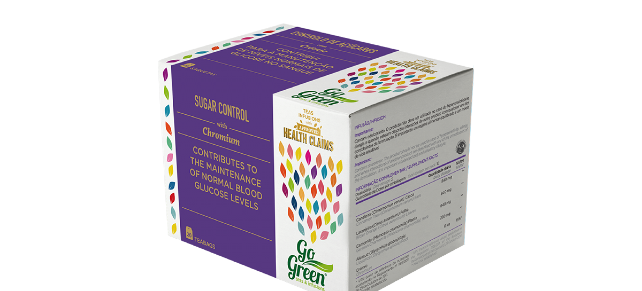 Go Green Teas – Sugar Control – Go Green Nutrition